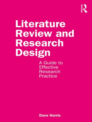 cover image of Literature Review and Research Design